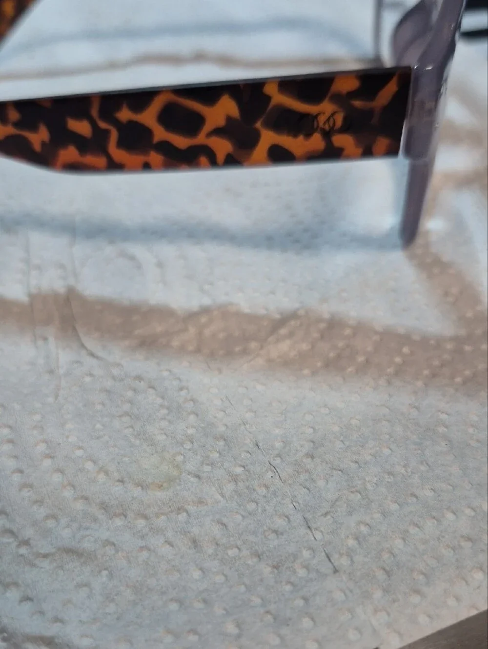 LG Lori Goldstein Lavender Front Tortoiseshell Temple Women’s Glasses
